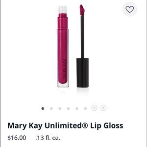 Mary Kay Unlimited® Lip Gloss
$16.00
13 fl. oz.